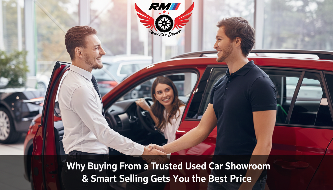 Why Buying From a Trusted Used Car Showroom & Smart Selling Gets You the Best Price